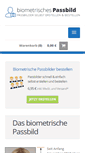Mobile Screenshot of biometrisches-passbild.net